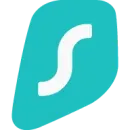 Surfshark programos ženklas